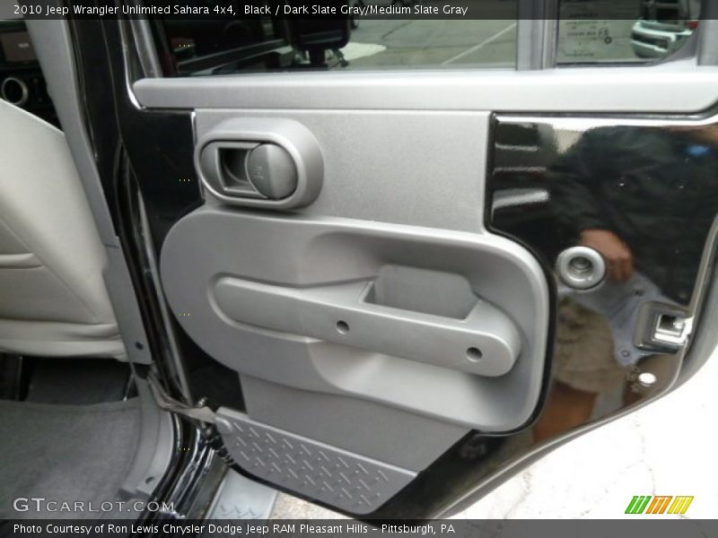 Black / Dark Slate Gray/Medium Slate Gray 2010 Jeep Wrangler Unlimited Sahara 4x4
