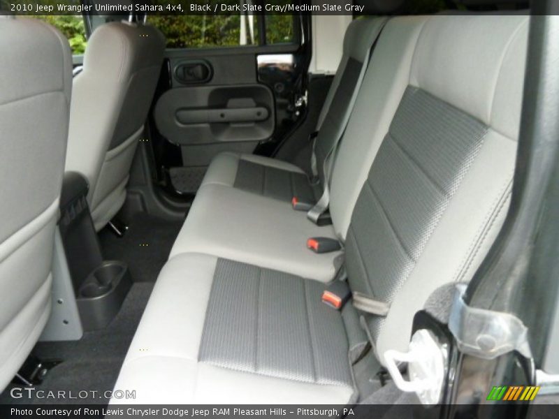 Black / Dark Slate Gray/Medium Slate Gray 2010 Jeep Wrangler Unlimited Sahara 4x4
