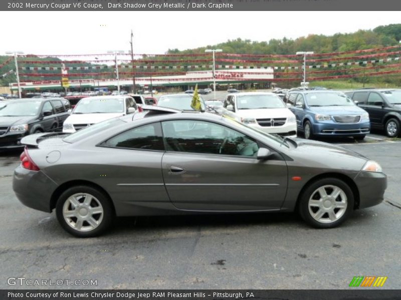 Dark Shadow Grey Metallic / Dark Graphite 2002 Mercury Cougar V6 Coupe