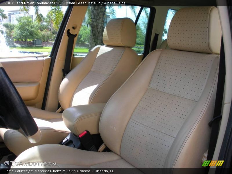 Epsom Green Metallic / Alpaca Beige 2004 Land Rover Freelander HSE