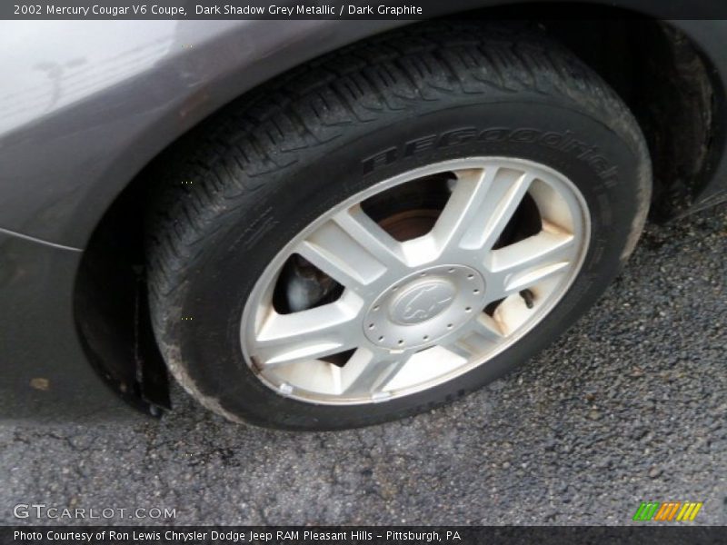 Dark Shadow Grey Metallic / Dark Graphite 2002 Mercury Cougar V6 Coupe