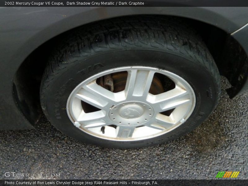 Dark Shadow Grey Metallic / Dark Graphite 2002 Mercury Cougar V6 Coupe