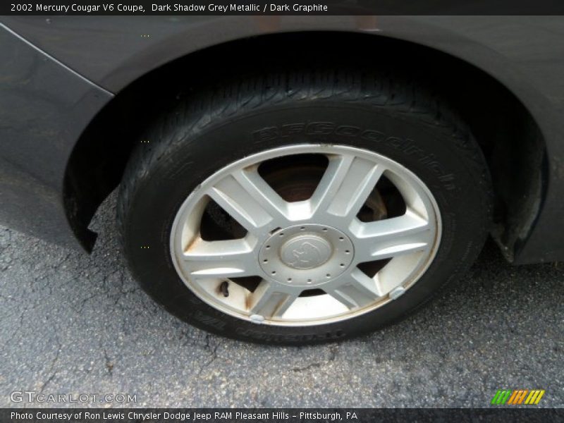 Dark Shadow Grey Metallic / Dark Graphite 2002 Mercury Cougar V6 Coupe