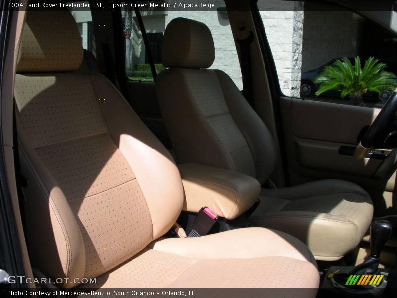 Epsom Green Metallic / Alpaca Beige 2004 Land Rover Freelander HSE