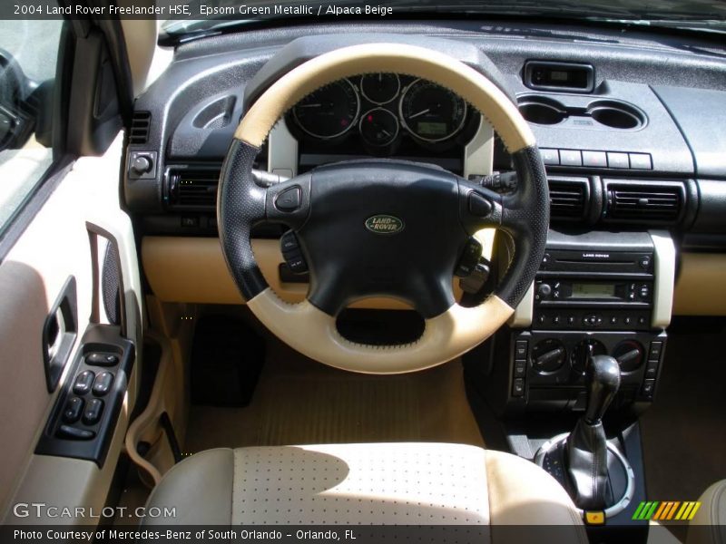 Epsom Green Metallic / Alpaca Beige 2004 Land Rover Freelander HSE
