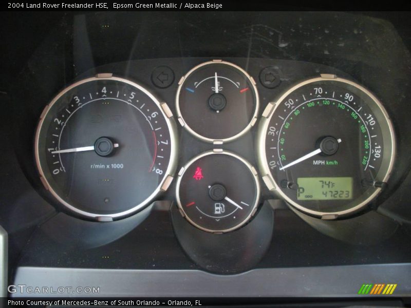 Epsom Green Metallic / Alpaca Beige 2004 Land Rover Freelander HSE