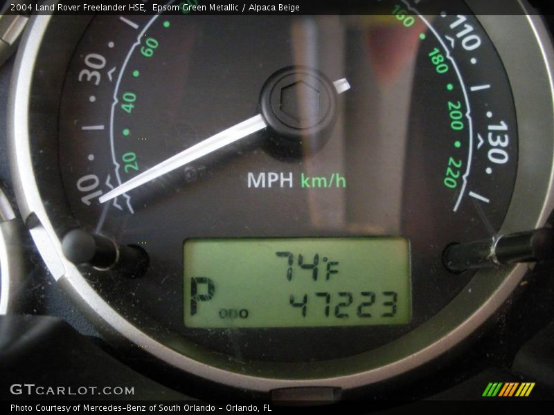 Epsom Green Metallic / Alpaca Beige 2004 Land Rover Freelander HSE