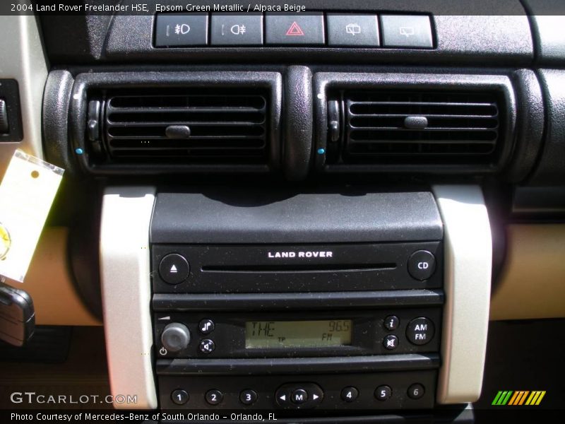 Epsom Green Metallic / Alpaca Beige 2004 Land Rover Freelander HSE