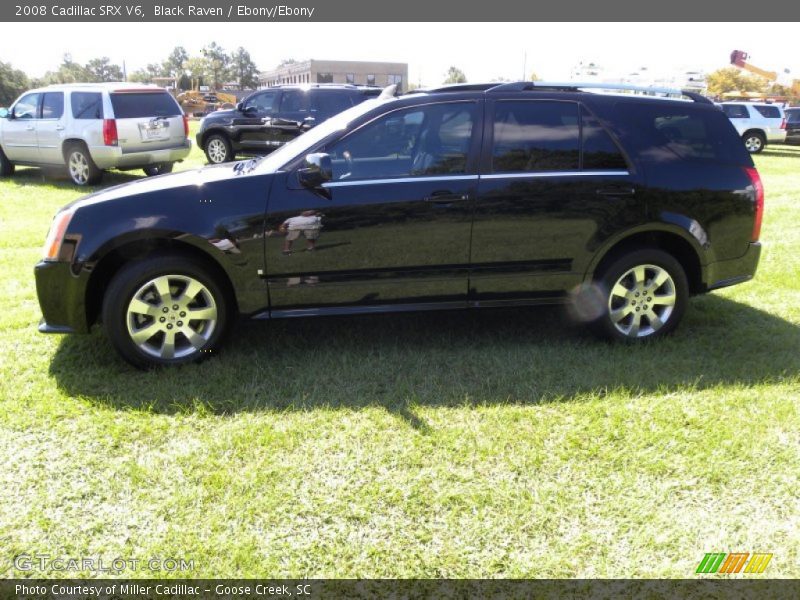 Black Raven / Ebony/Ebony 2008 Cadillac SRX V6