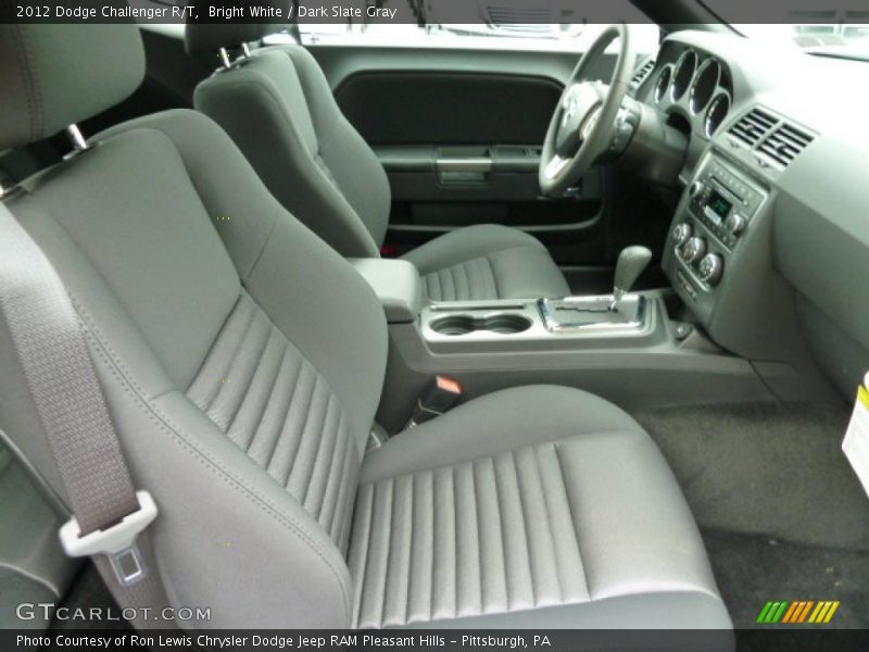  2012 Challenger R/T Dark Slate Gray Interior