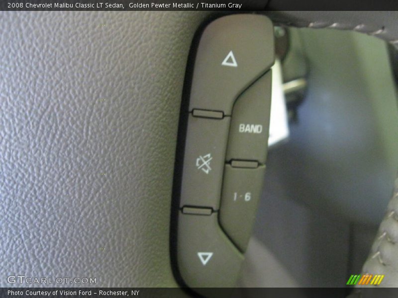 Golden Pewter Metallic / Titanium Gray 2008 Chevrolet Malibu Classic LT Sedan
