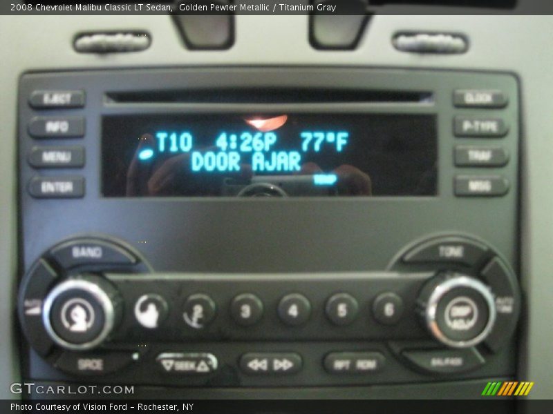Golden Pewter Metallic / Titanium Gray 2008 Chevrolet Malibu Classic LT Sedan