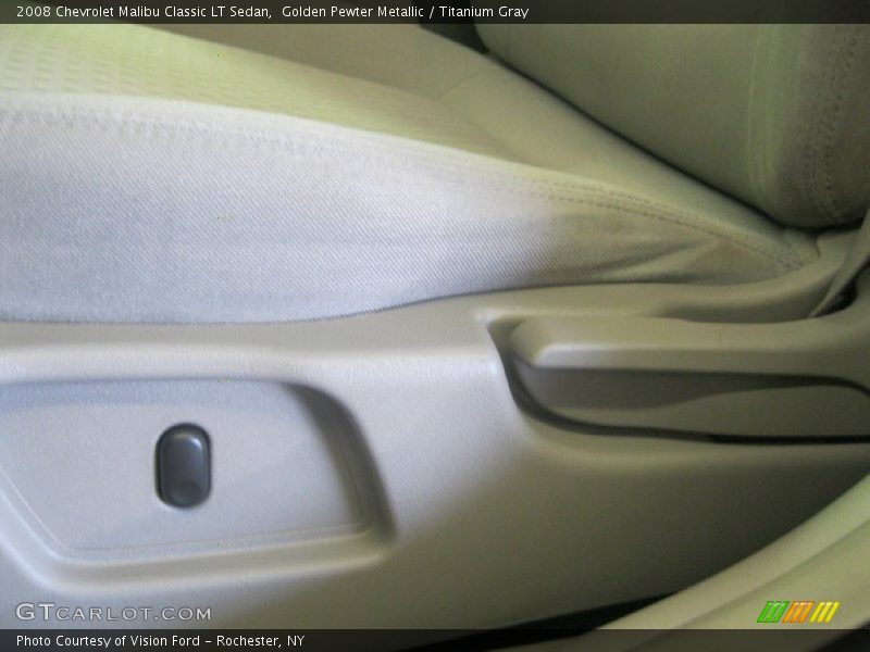 Golden Pewter Metallic / Titanium Gray 2008 Chevrolet Malibu Classic LT Sedan