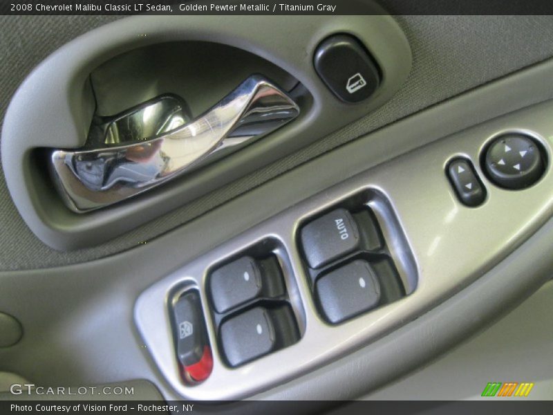 Golden Pewter Metallic / Titanium Gray 2008 Chevrolet Malibu Classic LT Sedan