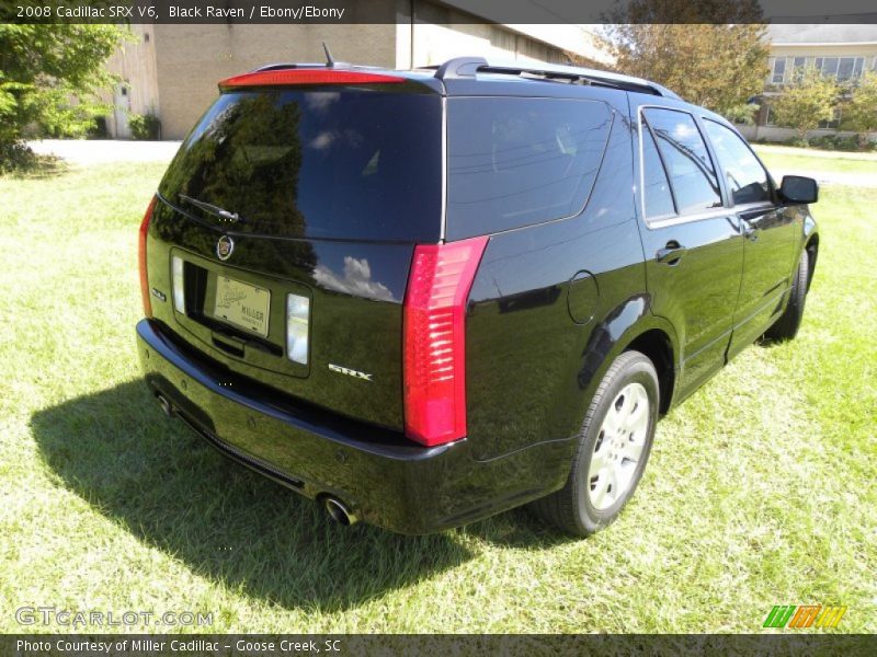 Black Raven / Ebony/Ebony 2008 Cadillac SRX V6