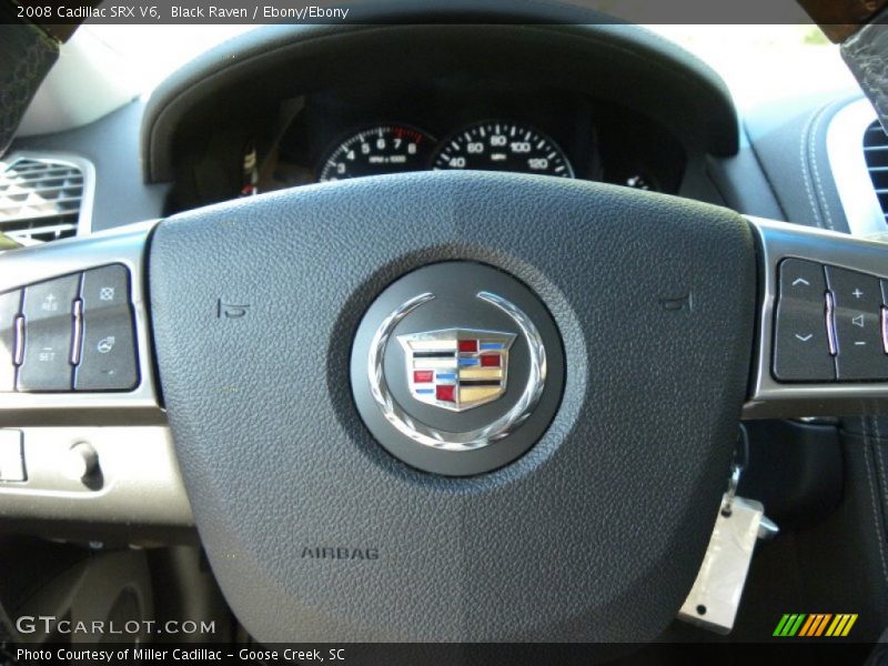 Black Raven / Ebony/Ebony 2008 Cadillac SRX V6