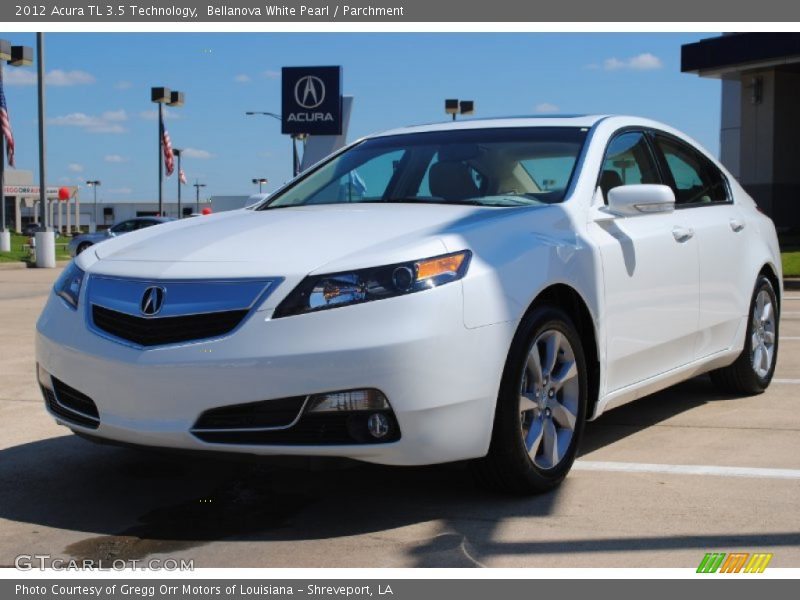 Bellanova White Pearl / Parchment 2012 Acura TL 3.5 Technology