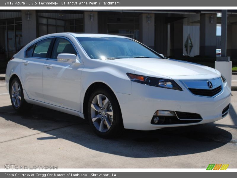 Bellanova White Pearl / Parchment 2012 Acura TL 3.5 Technology