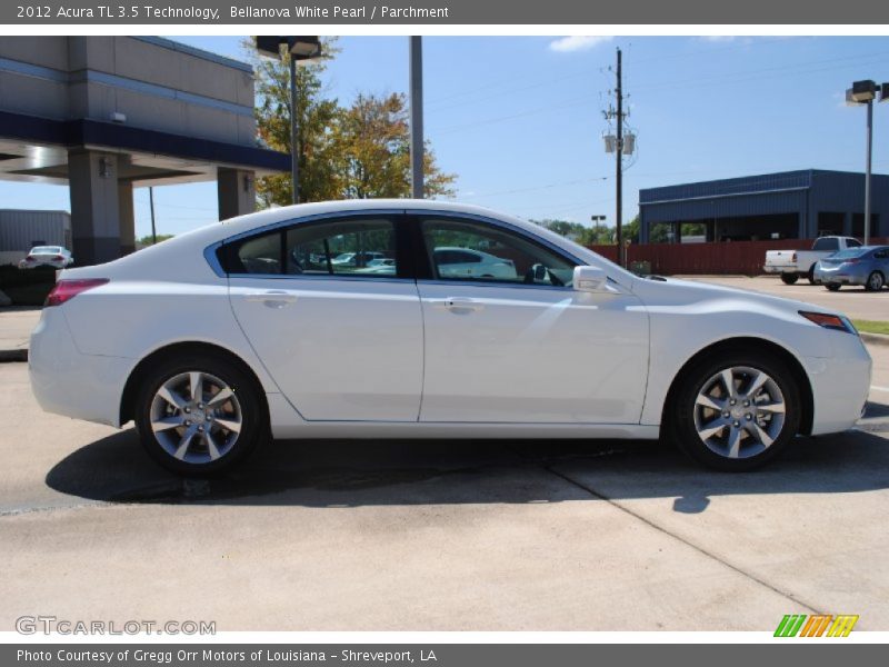 Bellanova White Pearl / Parchment 2012 Acura TL 3.5 Technology