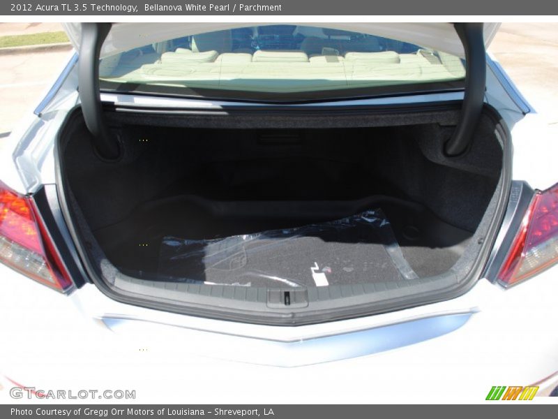 Bellanova White Pearl / Parchment 2012 Acura TL 3.5 Technology