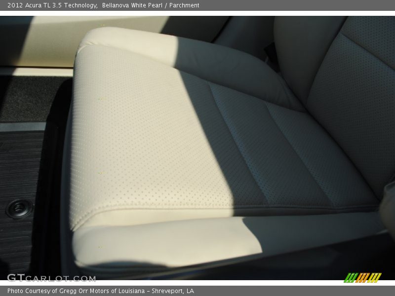 Bellanova White Pearl / Parchment 2012 Acura TL 3.5 Technology