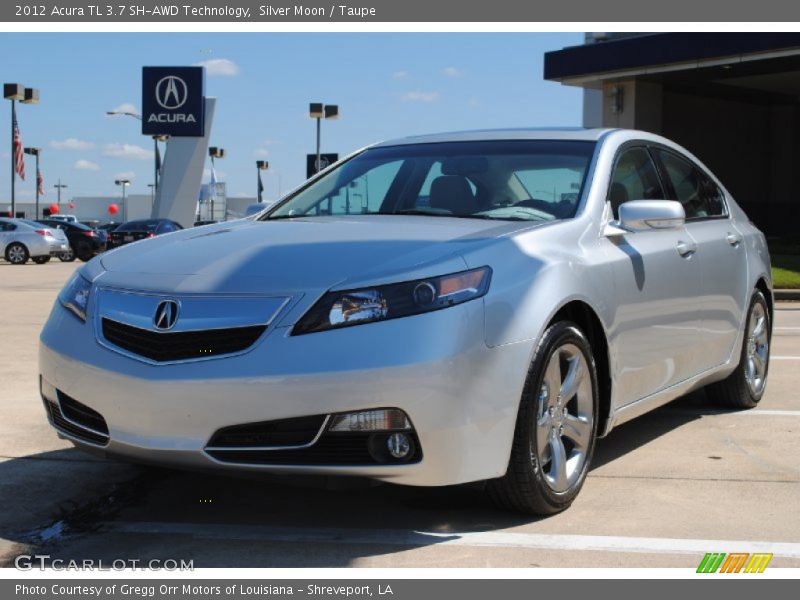 Silver Moon / Taupe 2012 Acura TL 3.7 SH-AWD Technology