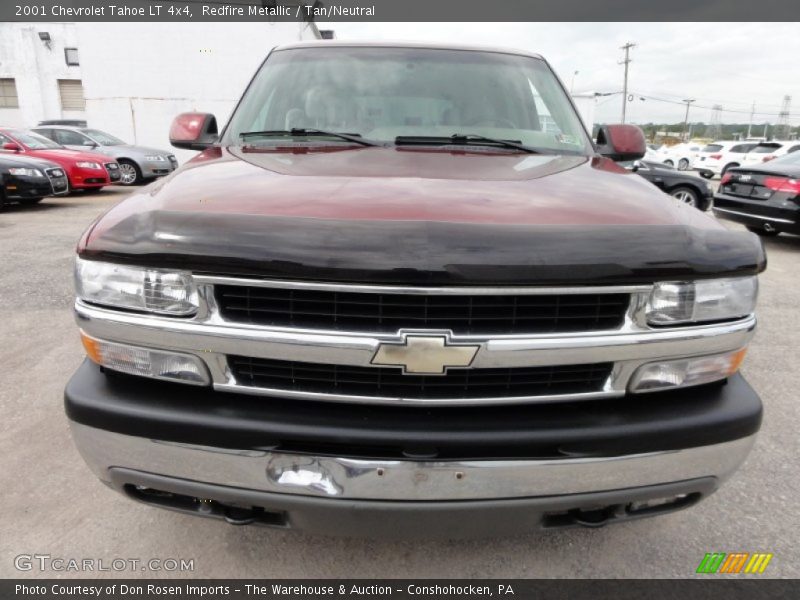 Redfire Metallic / Tan/Neutral 2001 Chevrolet Tahoe LT 4x4