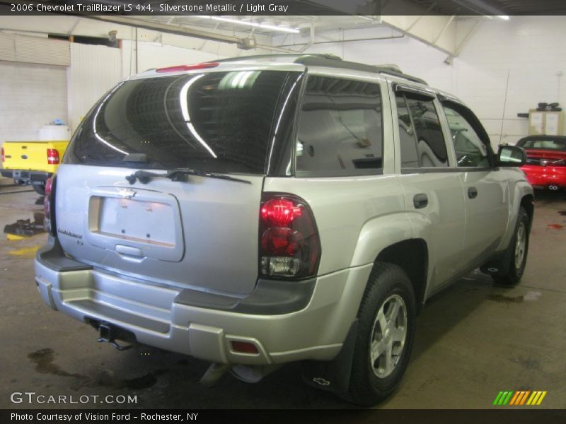 Silverstone Metallic / Light Gray 2006 Chevrolet TrailBlazer LS 4x4