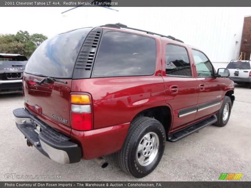 Redfire Metallic / Tan/Neutral 2001 Chevrolet Tahoe LT 4x4