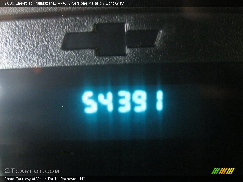 Silverstone Metallic / Light Gray 2006 Chevrolet TrailBlazer LS 4x4