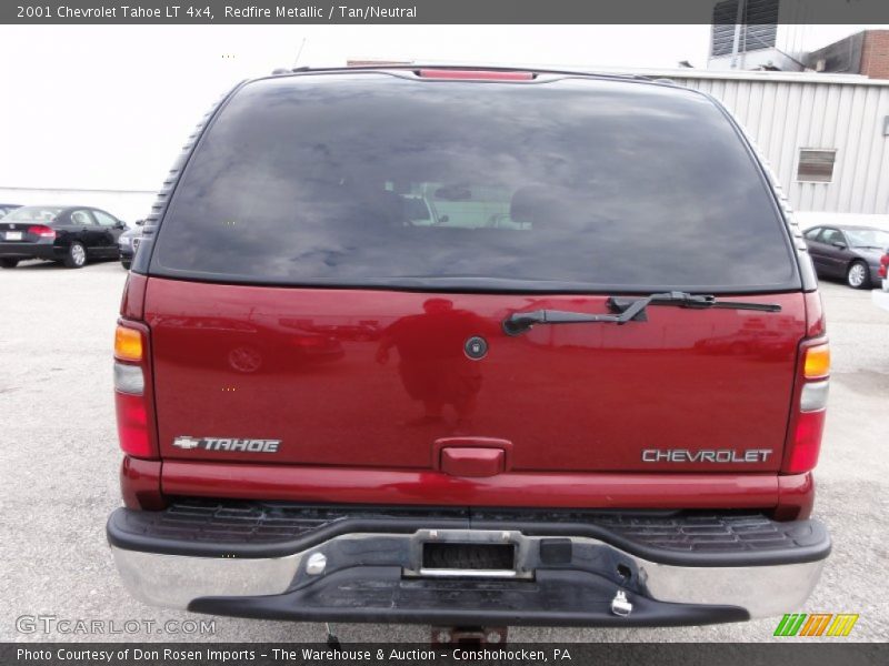 Redfire Metallic / Tan/Neutral 2001 Chevrolet Tahoe LT 4x4