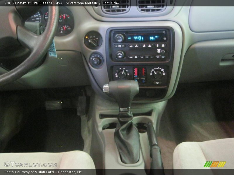 Silverstone Metallic / Light Gray 2006 Chevrolet TrailBlazer LS 4x4