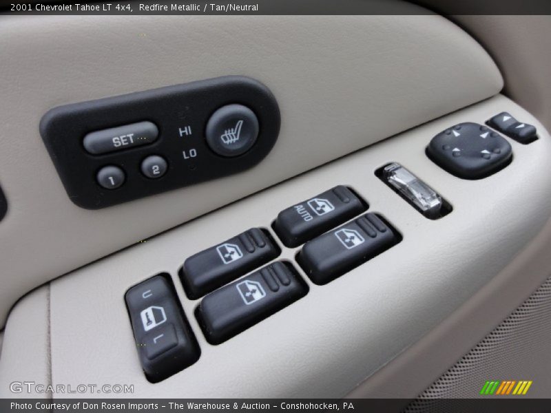 Redfire Metallic / Tan/Neutral 2001 Chevrolet Tahoe LT 4x4