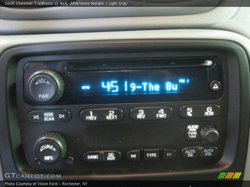 Silverstone Metallic / Light Gray 2006 Chevrolet TrailBlazer LS 4x4