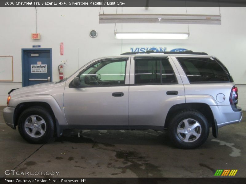 Silverstone Metallic / Light Gray 2006 Chevrolet TrailBlazer LS 4x4