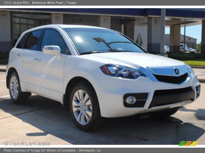 Bellanova White Pearl / Taupe 2012 Acura RDX