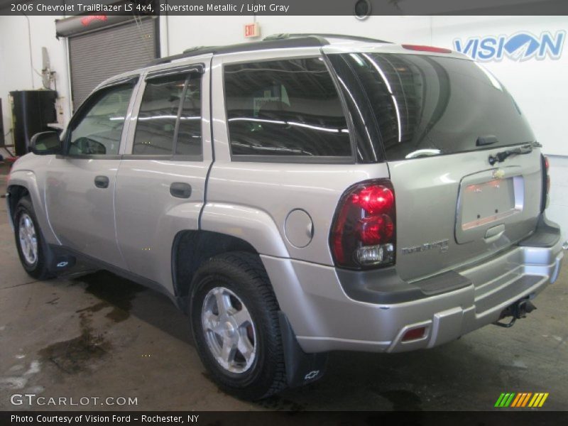 Silverstone Metallic / Light Gray 2006 Chevrolet TrailBlazer LS 4x4