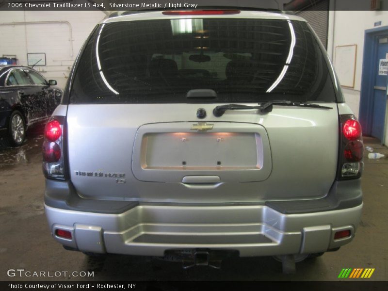 Silverstone Metallic / Light Gray 2006 Chevrolet TrailBlazer LS 4x4