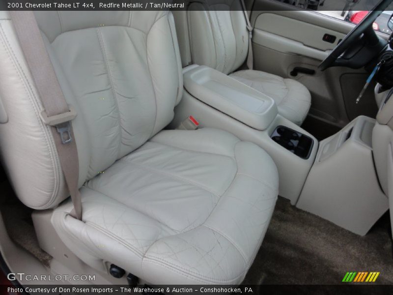 Redfire Metallic / Tan/Neutral 2001 Chevrolet Tahoe LT 4x4
