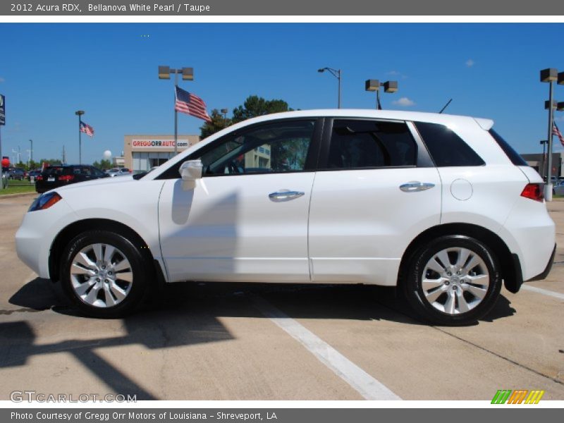 Bellanova White Pearl / Taupe 2012 Acura RDX