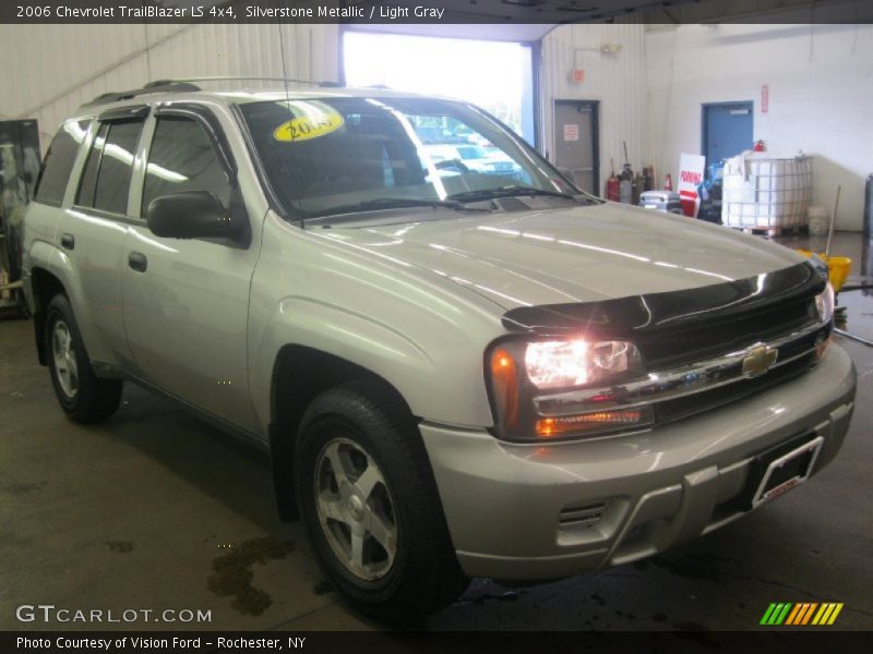Silverstone Metallic / Light Gray 2006 Chevrolet TrailBlazer LS 4x4