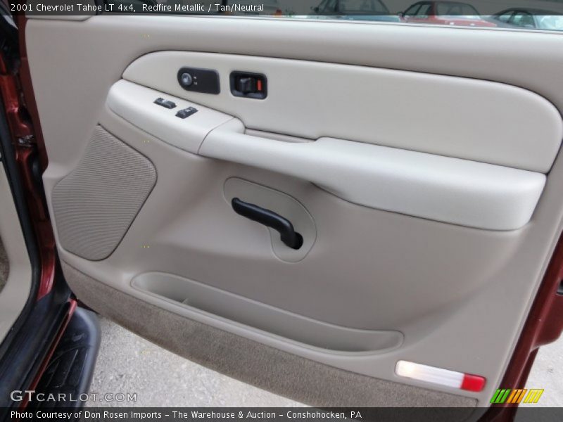 Redfire Metallic / Tan/Neutral 2001 Chevrolet Tahoe LT 4x4