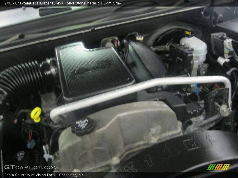 Silverstone Metallic / Light Gray 2006 Chevrolet TrailBlazer LS 4x4