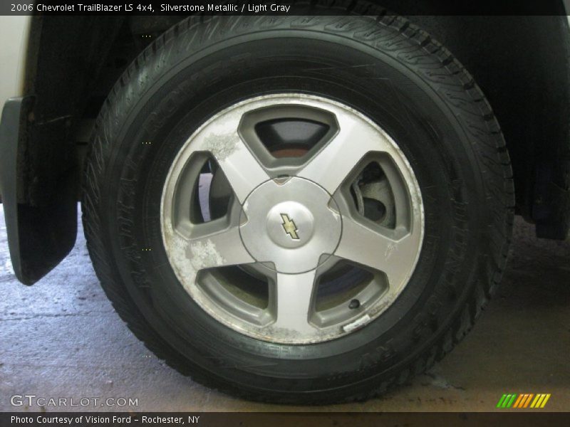 Silverstone Metallic / Light Gray 2006 Chevrolet TrailBlazer LS 4x4