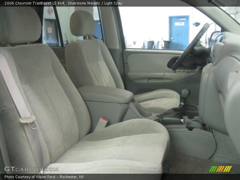 Silverstone Metallic / Light Gray 2006 Chevrolet TrailBlazer LS 4x4