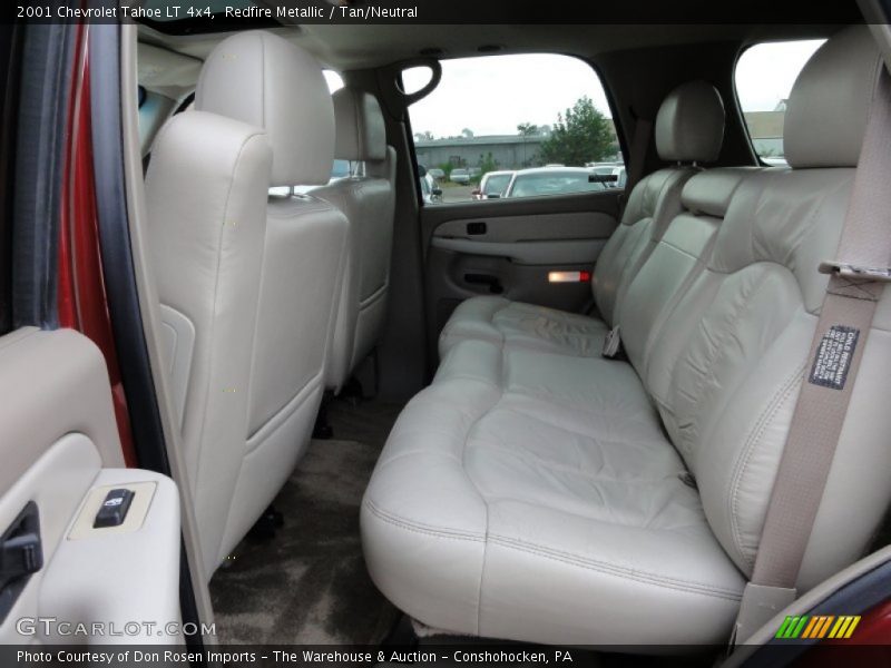 Redfire Metallic / Tan/Neutral 2001 Chevrolet Tahoe LT 4x4