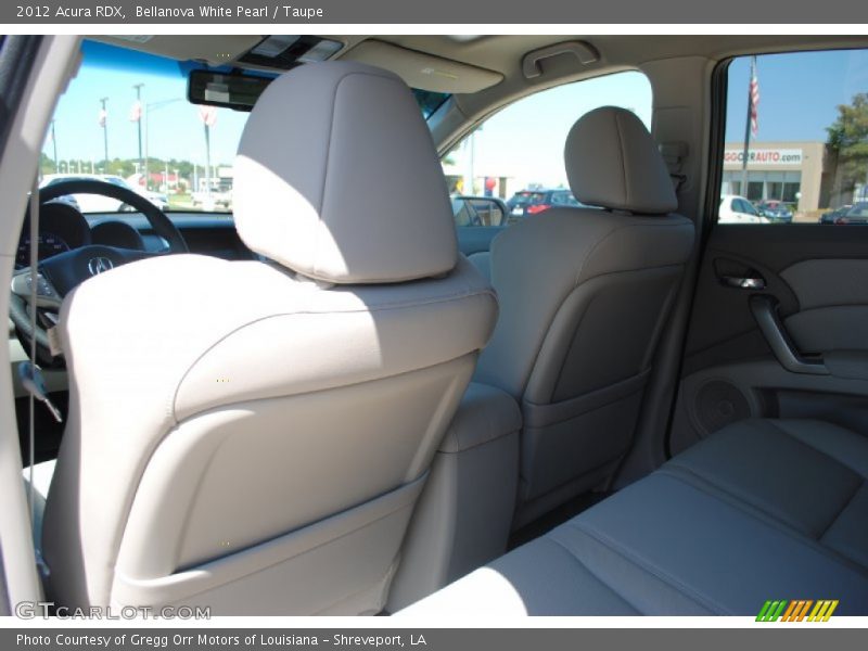 Bellanova White Pearl / Taupe 2012 Acura RDX