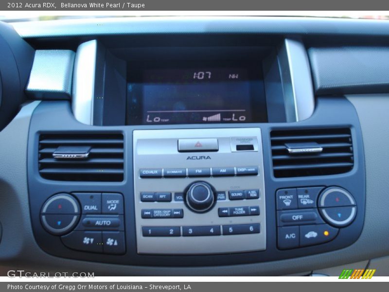 Bellanova White Pearl / Taupe 2012 Acura RDX
