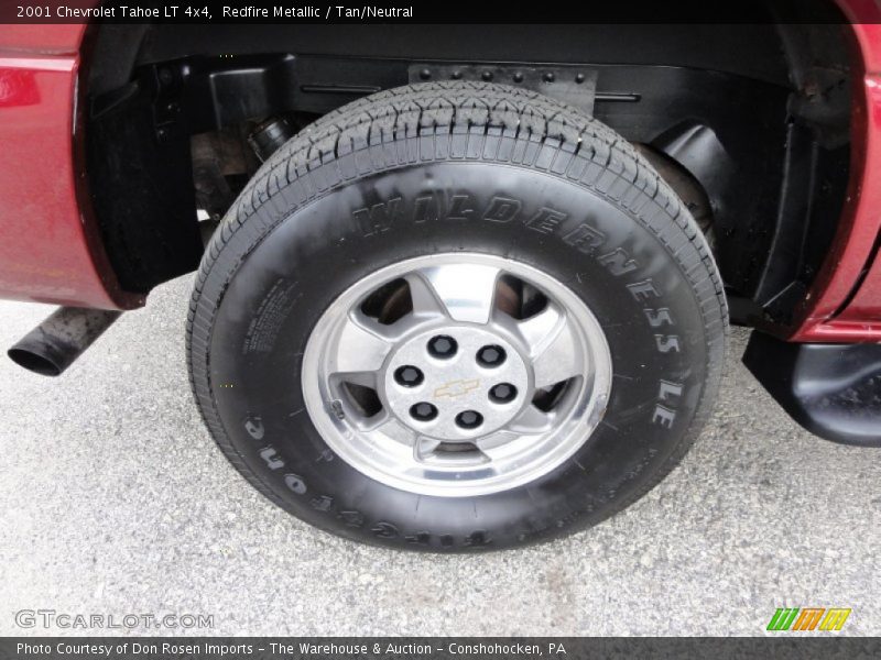 Redfire Metallic / Tan/Neutral 2001 Chevrolet Tahoe LT 4x4