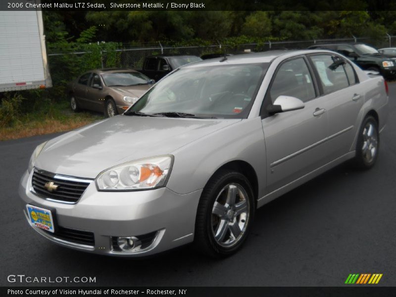 Silverstone Metallic / Ebony Black 2006 Chevrolet Malibu LTZ Sedan